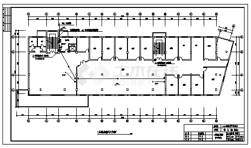 某七层水产养殖场综合楼电气施工cad图(含消防设计)-图二