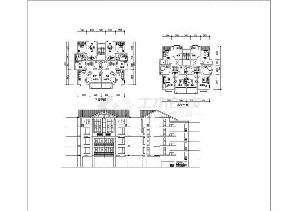 沧州市新和嘉苑小区总平面规划设计CAD图纸（含多栋单体建筑图）-图一