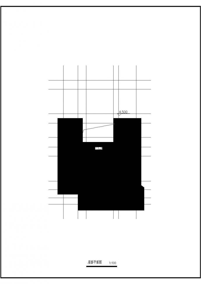  某三层农村住宅建筑设计图（长16.5米 宽11.5米）_图1