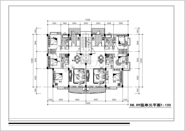 某住宅新区地块设计CAD详细建筑施工方案-图二