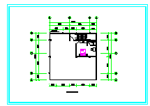 某多层商住楼建筑设计施工全套CAD图-图一