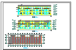 多层住宅M建施设计CAD图-图二