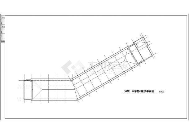 某学校教学楼建筑施工参考图-图一