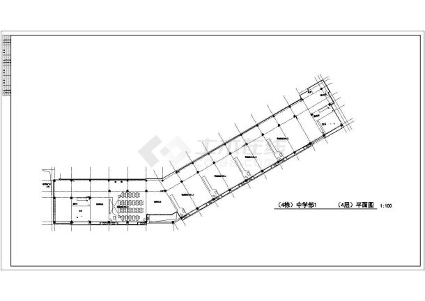 某学校教学楼建筑施工参考图-图二