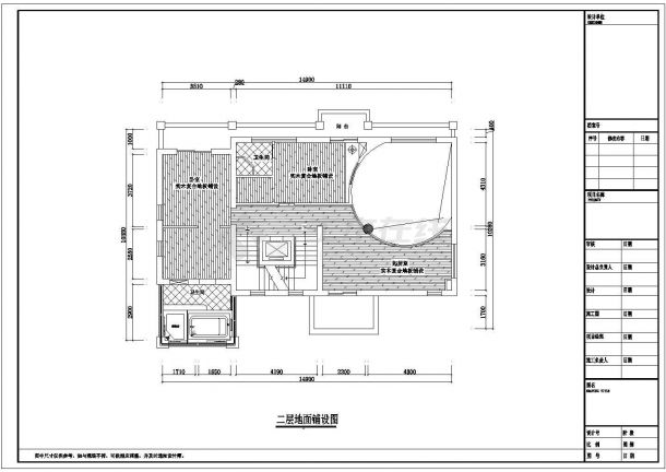 某三层经典别墅室内装修CAD设计施工完整构造大样图-图一