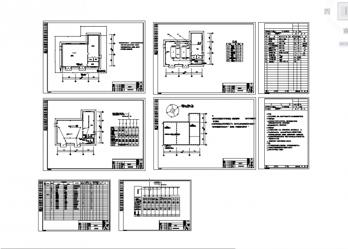 五套常用锅炉房电气工艺图结构施工图纸_图1