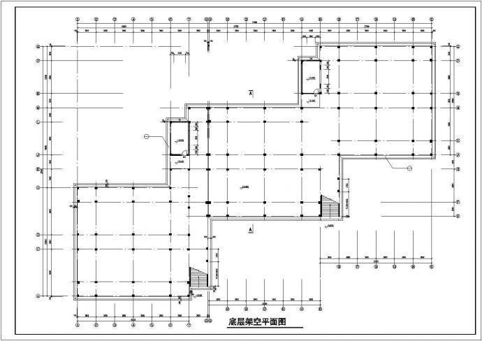 上海市某高校6500平米6层砖混结构学生宿舍楼全套建筑设计CAD图纸_图1