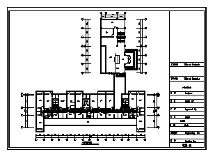 某六层酒店电气施工cad图(照明,有线电视,电话,网络及背景音乐系统设计)-图一