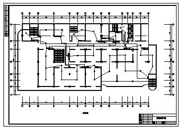 某二十一层带地下室酒店电气施工cad图(含火灾自动报警系统设计)-图二