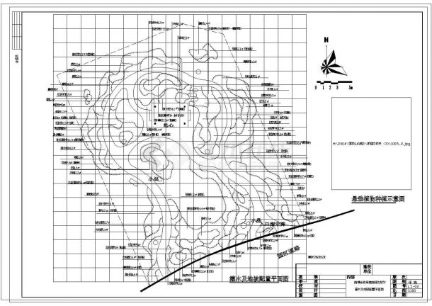 某深圳国际园林花卉博览园莲花山公园CAD设计施工图绿化-图一