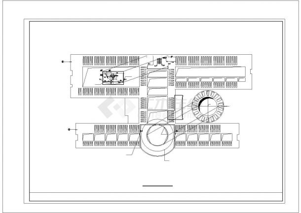 [安徽]多层中医院门诊楼给排水消防施工图(CAD，20张图纸)-图一