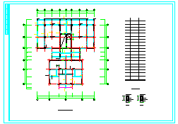 北方某高层住宅楼建筑结构cad施工设计图纸