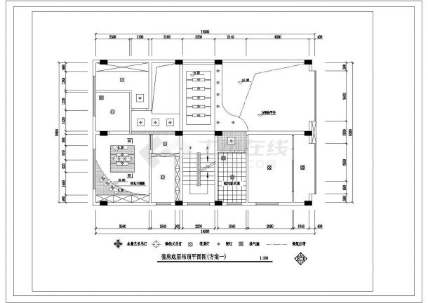 某住宅家装设计施工图-图一