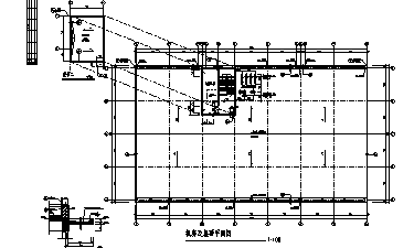 综合楼设计_某五层框架结构电子公司综合楼建筑结构施工cad图纸_图1