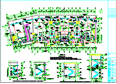 25层一类带商业服务网点住宅楼全套设计CAD施工图-图二