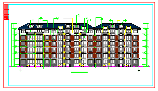 多层住宅楼全套CAD设计建筑施工图-图一