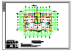 某区域住宅楼小区建筑CAD参考图-图一