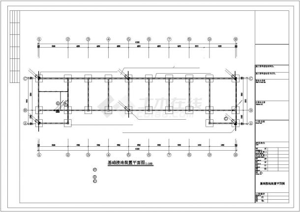 1160平方米砖混结构小学教学楼电气设计施工CAD图，含电气设计说明-图二