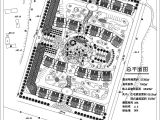 建设用地27385平米小区规划总图
