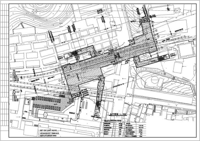 地铁平面规划设计cad 图纸_图1
