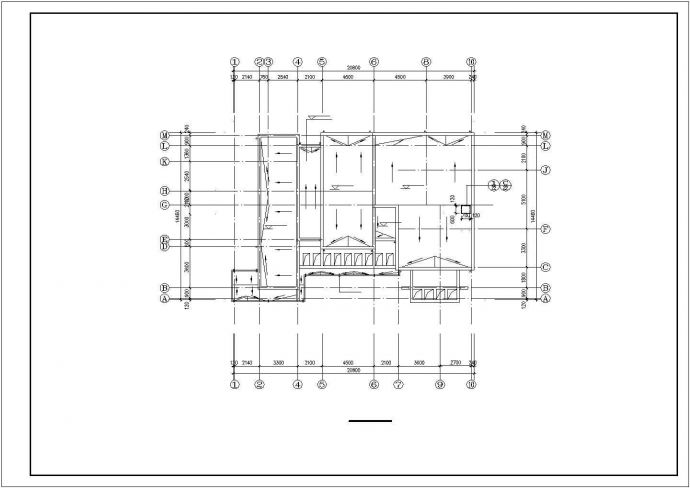 某地区砖混结构城市环卫班点转运站及公厕建筑方案设计施工CAD图纸_图1