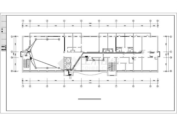 长57.2米宽33.2米6层医院门诊住院楼电气施工图（含设计说明）-图二