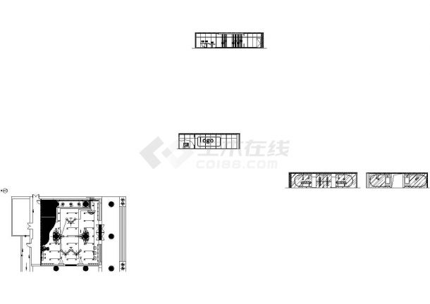 中国联通3G品牌店装修图纸（含实景）-图一