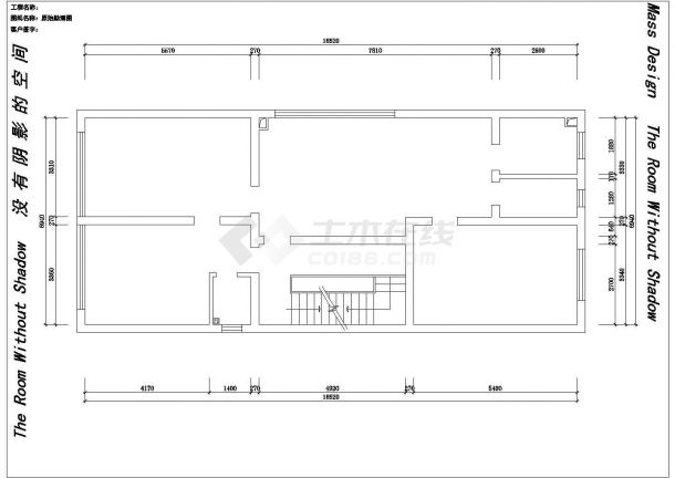 某大型别墅建筑装修方案设计施工CAD图纸-图一