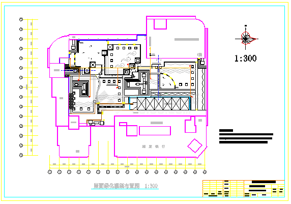 某杭州永进广场花园全套CAD建筑设计大样施工图-图一