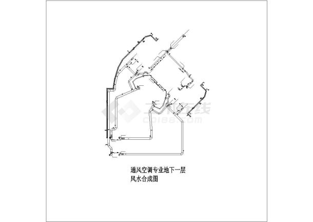 大剧院暖通设计参考布置图-图一