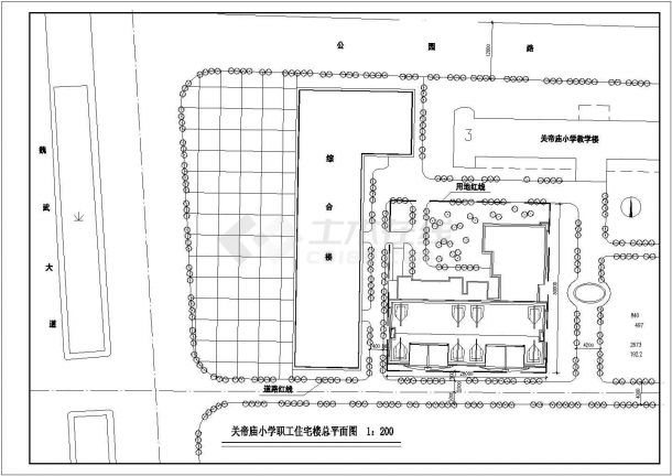 亳州市某小区2670平5层砖混结构教师住宅楼建筑设计CAD图纸（含跃层）-图一