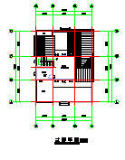 某小私宅建筑CAD平剖面图-图二