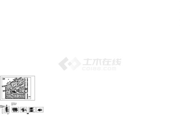 南京城镇建筑设计有限公司cad施工图纸，含有设计说明-图一
