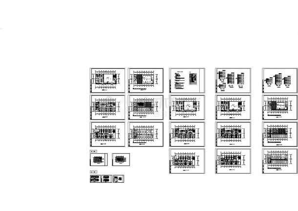 某综合楼建筑电气施工图 cad施工图设计-图一