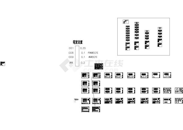 27层框架剪力墙住宅楼结构施工图，18号楼(cad)-图一