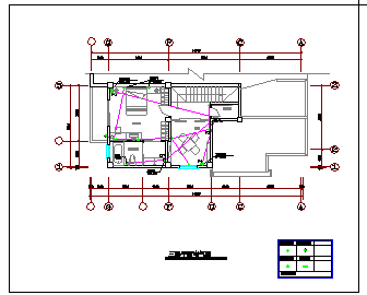 复式住宅楼户型装修电气cad设计施工图纸_图1