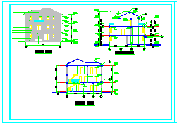 海舟某公寓楼CAD建筑施工图-图二