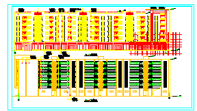 红塔区水利小区规划及住宅CAD建筑设计施工图-图一