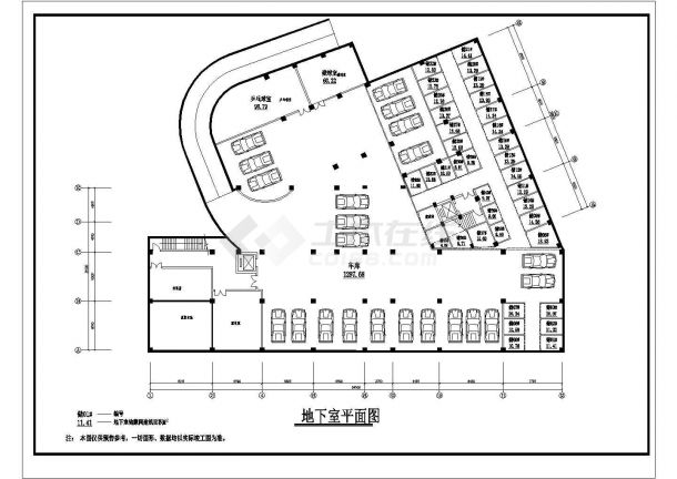 某时代广场平面建筑CAD大样设计完整施工图-图一