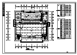 某二层食堂和一个大会议室电气施工cad图(含照明配电，有线电视系统设计)-图一