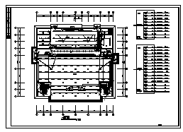 某二层食堂和一个大会议室电气施工cad图(含照明配电，有线电视系统设计)_图1