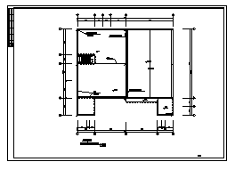 某二层食堂和一个大会议室电气施工cad图(含照明配电，有线电视系统设计)-图二