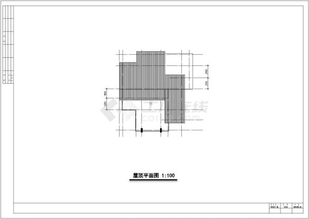 某四层11.4×14.6带地下室别墅建筑设计CAD图-图一