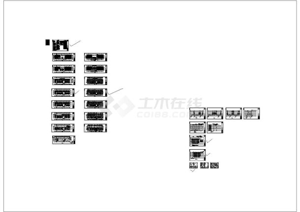 北京德胜科技孵化中心给排水设计施工图-图一