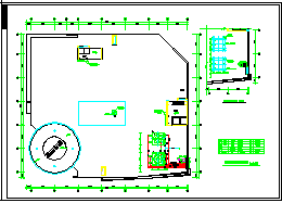 某商场全套空调cad平面设计施工图纸_图1