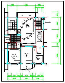 某家居室内装修施工cad设计图纸_图1