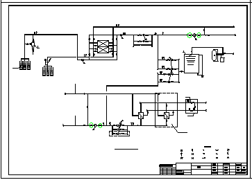 某科技园区水源热泵工程平面cad设计施工图-图二