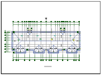 某酒店式公寓楼建筑施工cad设计方案图纸-图一