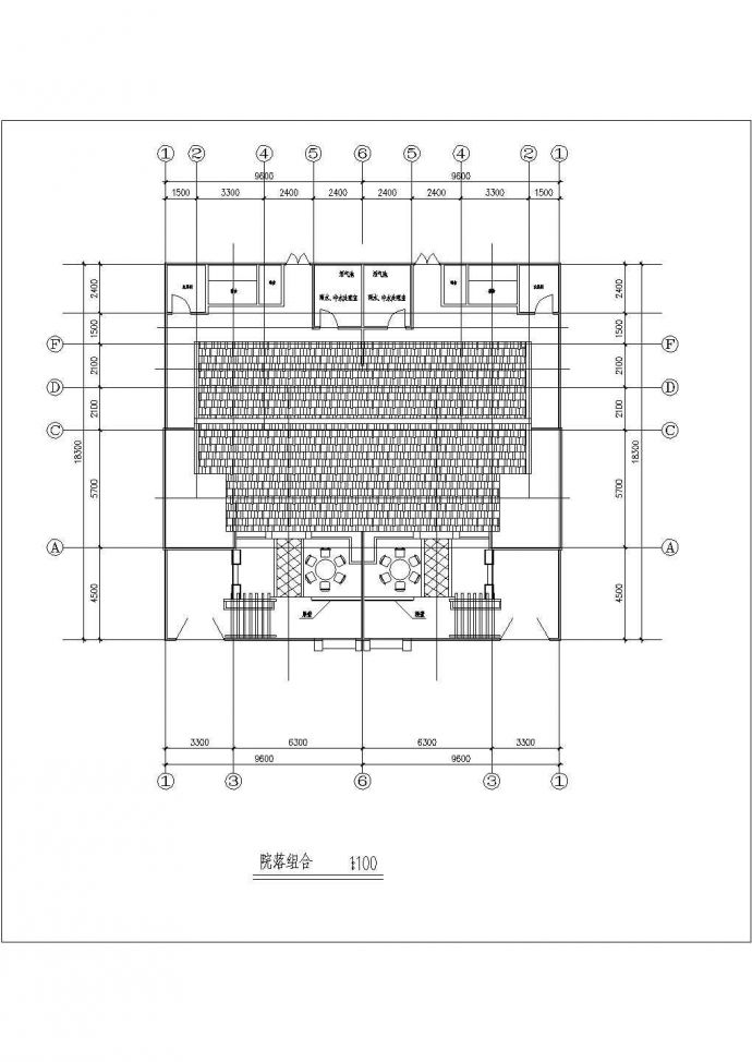 【周口】某地新型新农村住宅楼全套施工设计cad图纸_图1