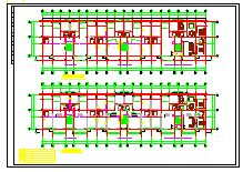 某地住宅楼全套CAD电气平面设计施工图纸-图二
